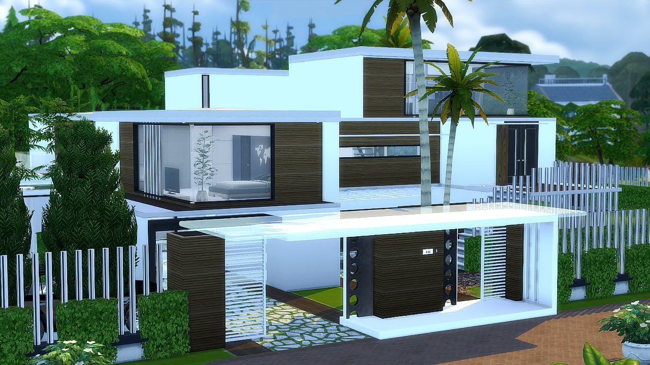 74 Kumpulan Desain Rumah Minimalis The Sims 4 Trend Masa Kini