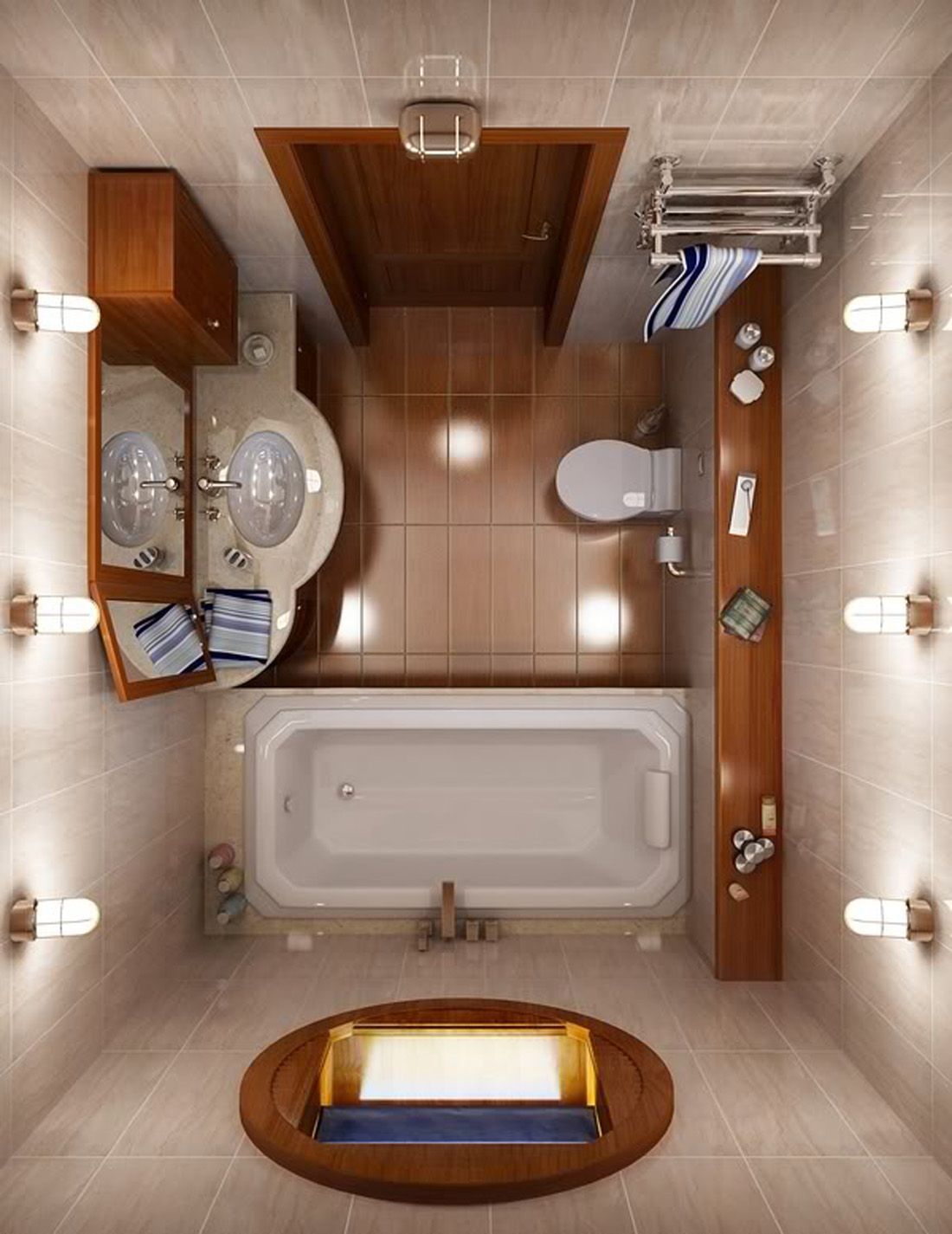 75 Ragam Seni Desain Kamar Mandi Kecil Dengan Bathtub Yang Belum Banyak Diketahui