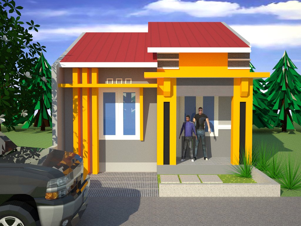 76 Ragam Seni Desain Rumah Minimalis Warna Kuning Yang Wajib Kamu Ketahui