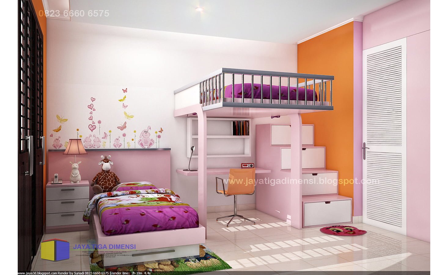 77 Gambar Desain Kamar Tidur Anak Rumah Minimalis Paling Populer di Dunia