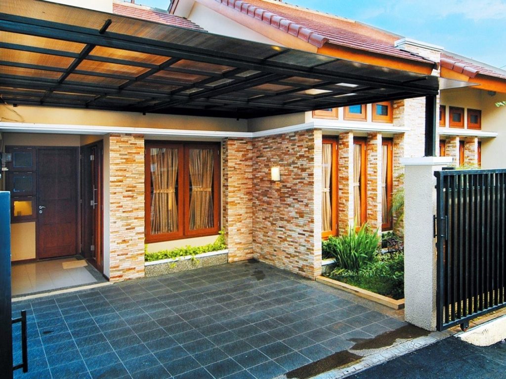 Desain Tembok  Teras Depan Rumah  Arcadia Design Architect