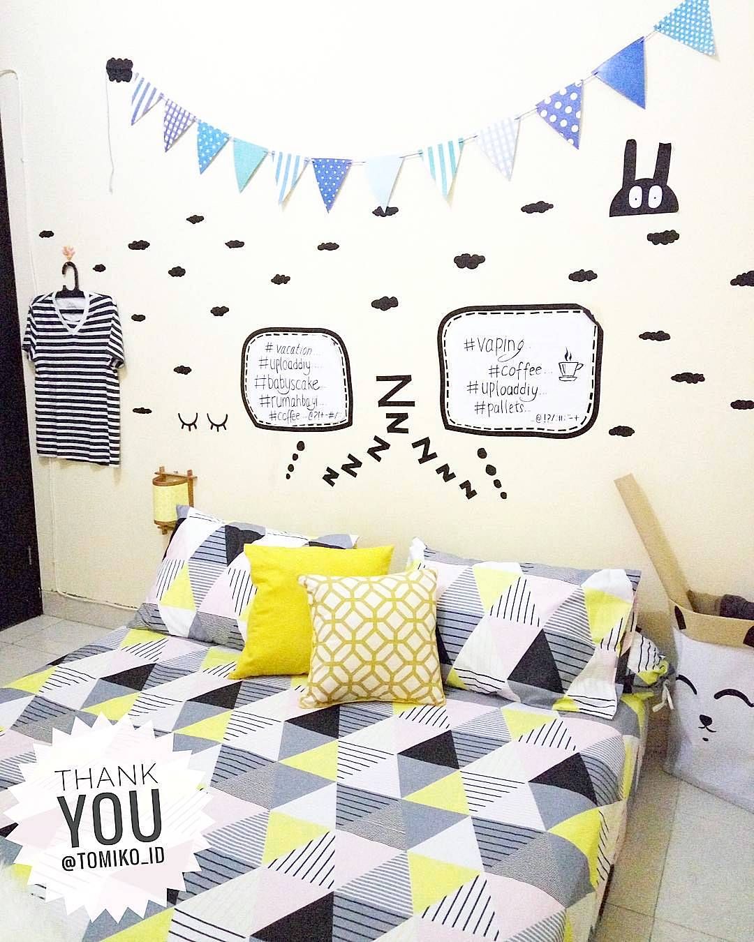 84 Ragam Seni Desain Dinding  Kamar  Tidur Remaja Kreatif  