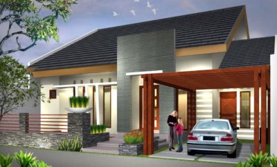 85 New Desain Teras Rumah Atap Miring Kreatif Deh