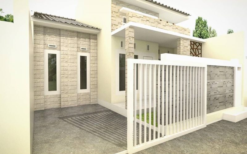 89 Ragam Seni Desain Teras Rumah Minimalis Batu Alam Paling Banyak di Cari