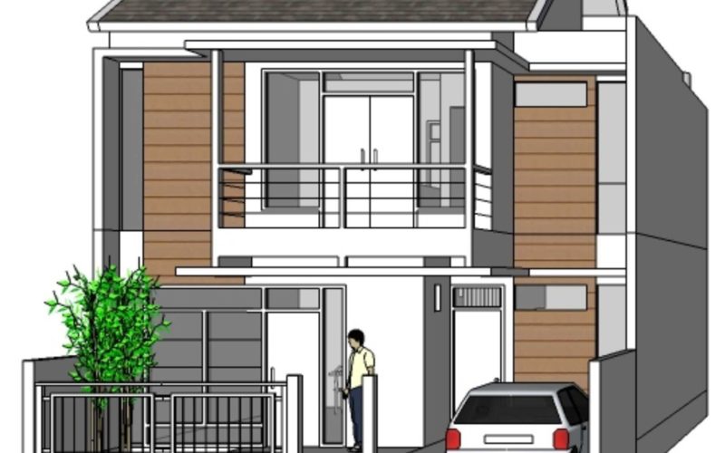 90 Inspirasi Desain Teras Rumah Minimalis Lebar 6 Meter Trend Masa Kini