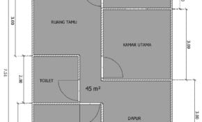 98 Trendy Desain Rumah Minimalis 6x8 Meter Kreatif Deh