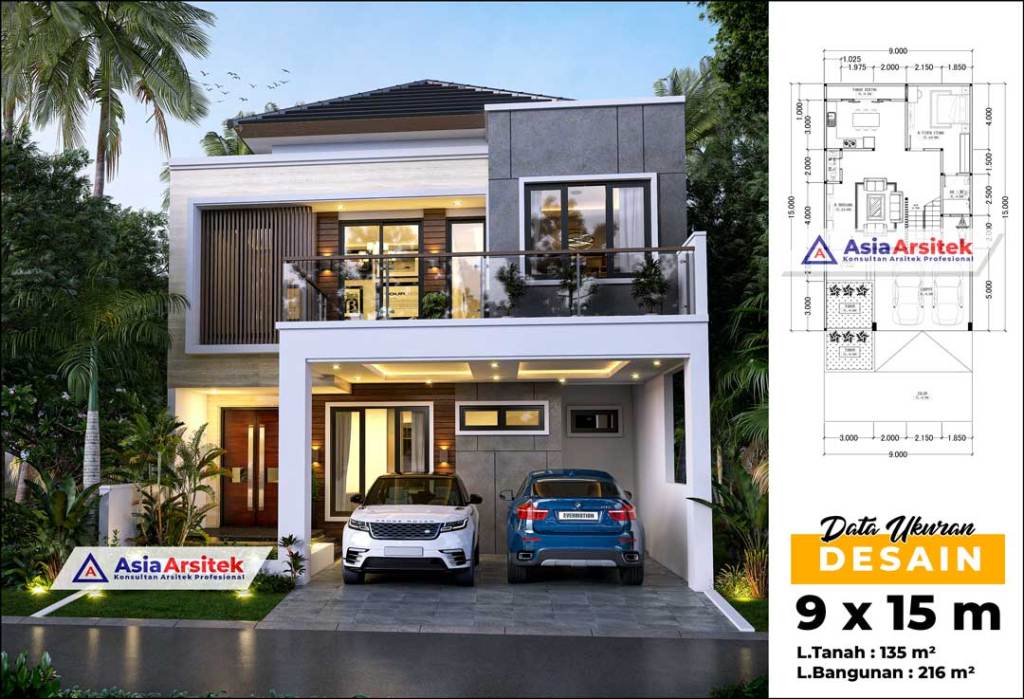 12 Foto Desain Rumah Minimalis 2 Lantai 2023 Paling Populer