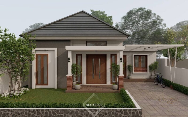 13 Foto Desain Rumah Minimalis 2 Teras Sedang Digemari