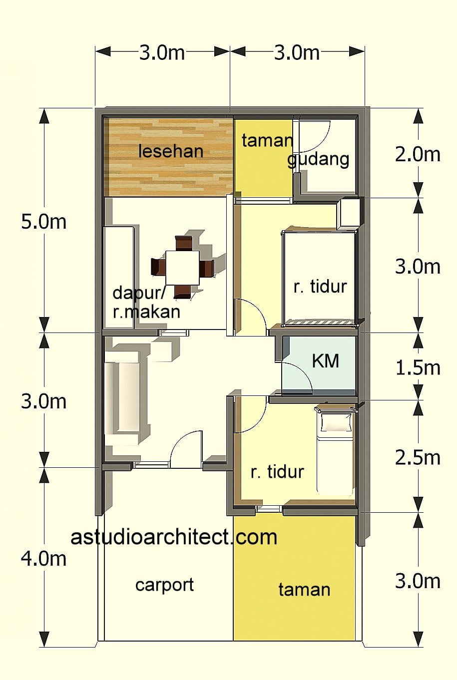 14 Foto Desain Rumah Minimalis 2 Lantai Luas Tanah 60 Meter Tren Terbaru