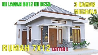 14 Ide Desain Rumah Minimalis Modern Ukuran 7x12 Murah untuk Dibangun