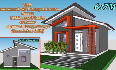 15 Kumpulan Desain Rumah Minimalis 2 Lantai Ukuran 6x7 Lagi Viral