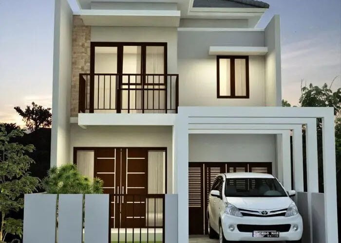 16 Foto Desain Rumah Minimalis 1 Lantai 6x12 Dan Biayanya Lagi Viral