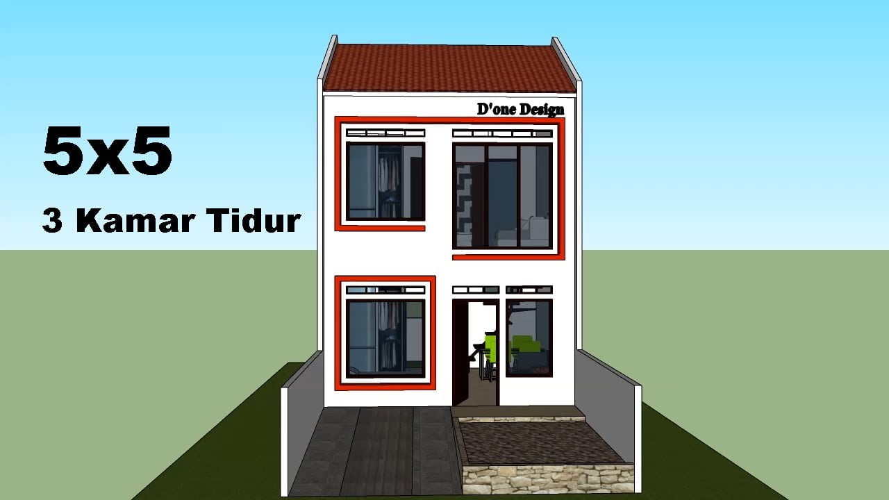 18 Ide Desain Rumah Minimalis 5x5 Paling Populer