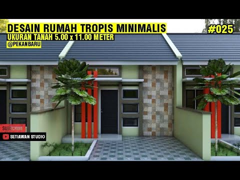 18 Ide Desain Rumah Minimalis Ukuran 5x11 Paling Populer