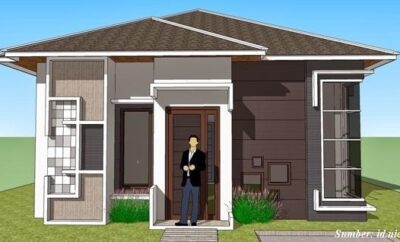 20 Gambar Desain Rumah Minimalis 6x9 Tampak Depan Lagi Viral