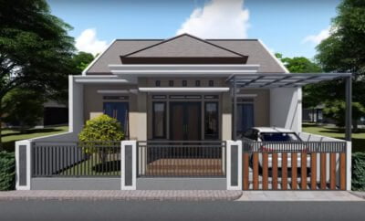 23 Kumpulan Desain Rumah Minimalis 9x12 Paling Populer