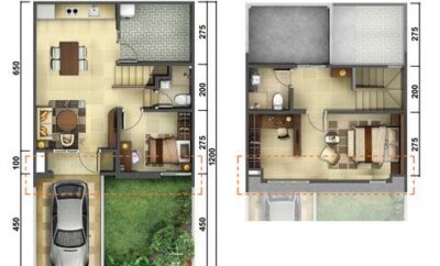 25 Kumpulan Desain Rumah Minimalis 2 Lantai 7x12 Dan Biayanya Tren Terbaru