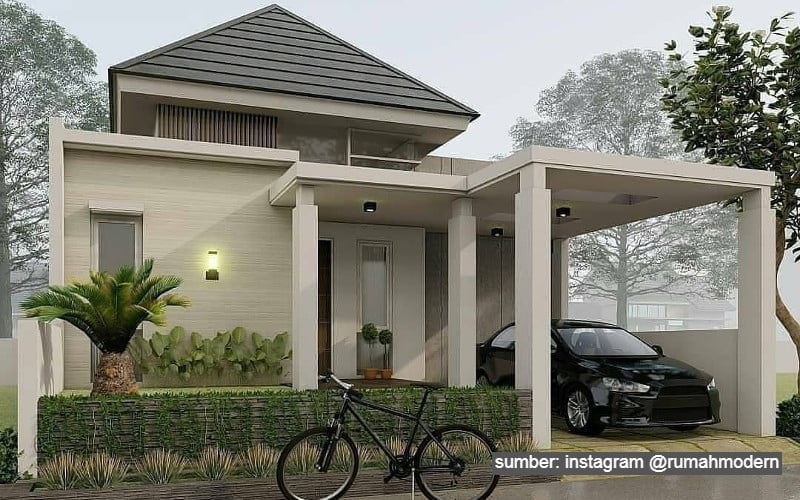 27 Foto Teras Desain Rumah Minimalis 2023 Paling Populer