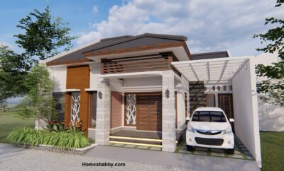 28 Gambar Desain Rumah Minimalis Atap Pelana Sedang Digemari