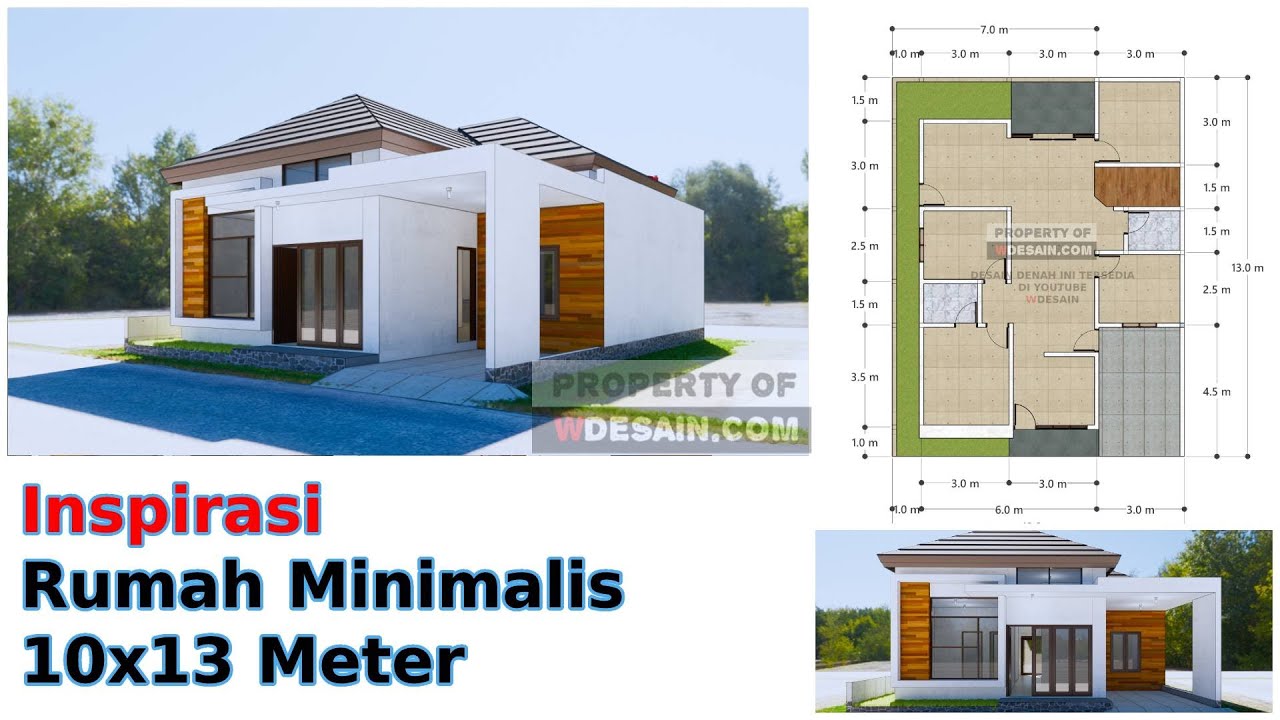 28 Inspirasi Desain Rumah Minimalis 4 Kamar 1 Mushola Paling Populer