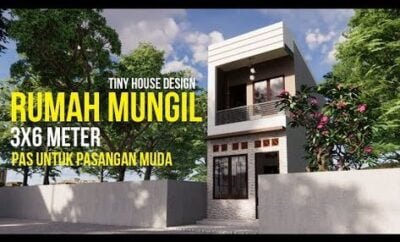 28 Kumpulan Desain Rumah Minimalis 2 Lantai Ukuran 3x8 Tren Terbaru