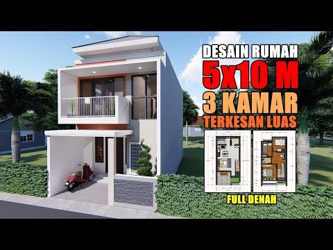 29 Contoh Desain Rumah Minimalis 5x10 2 Lantai Lagi Viral