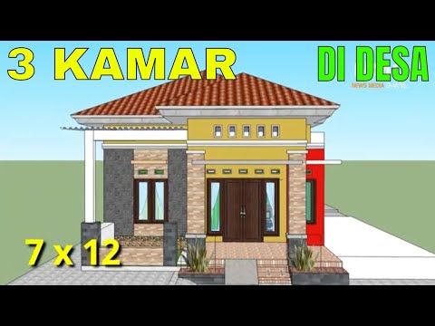 29 Gambar Desain Rumah Minimalis Modern Ukuran 7x12 Murah untuk Dibangun