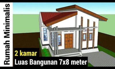 29 Inspirasi Desain Rumah Minimalis Ukuran 7x8 Meter Lagi Viral