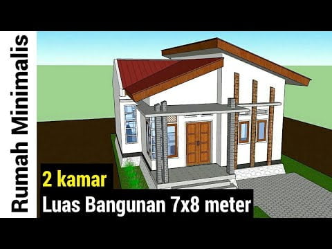 29 Inspirasi Desain Rumah Minimalis Ukuran 7x8 Meter Lagi Viral
