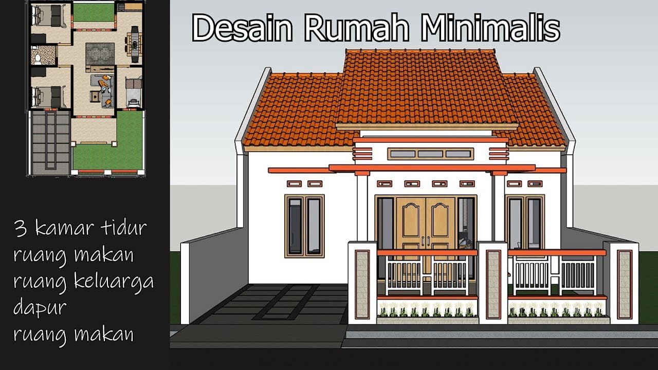 30 Ide Desain Rumah Minimalis 8x8 Lagi Viral