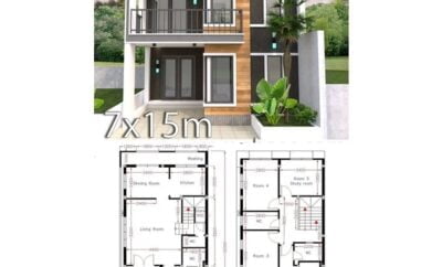 31 Inspirasi Desain Rumah Minimalis Modern 2 Lantai Ukuran 6x8 Lagi Viral