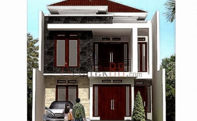 32 Gambar Desain Rumah Minimalis 2 Lantai Ukuran 6x9 M Sedang Digemari