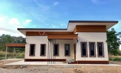 34 Foto Desain Rumah Minimalis Leter L Sederhana Paling Populer