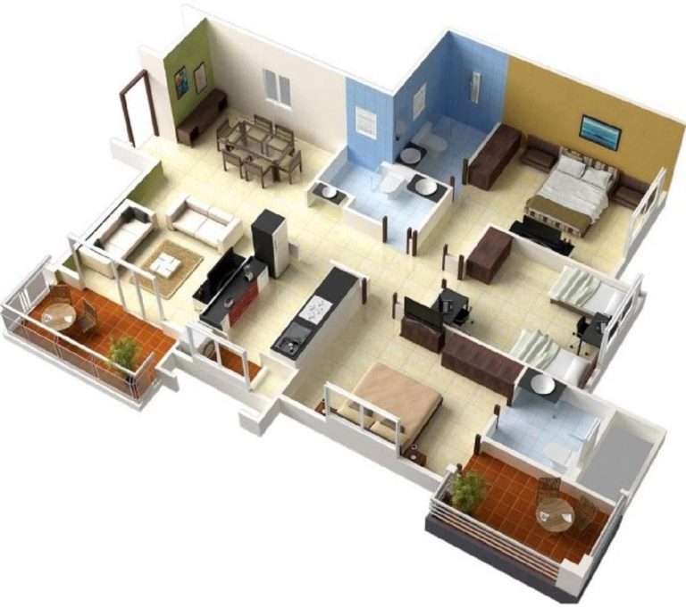 35 Contoh Desain Rumah Minimalis 3 Kamar 1 Lantai Paling Diminati