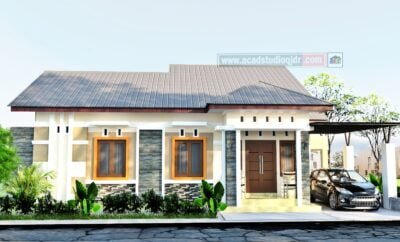 36 Gambar Desain Rumah Minimalis Melebar Paling Populer