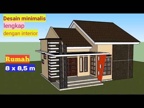 37 Contoh Desain Rumah Minimalis 8x8 Paling Diminati