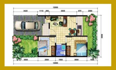 38 Inspirasi Desain Rumah Minimalis 6x12 Dan Biayanya Murah untuk Dibangun