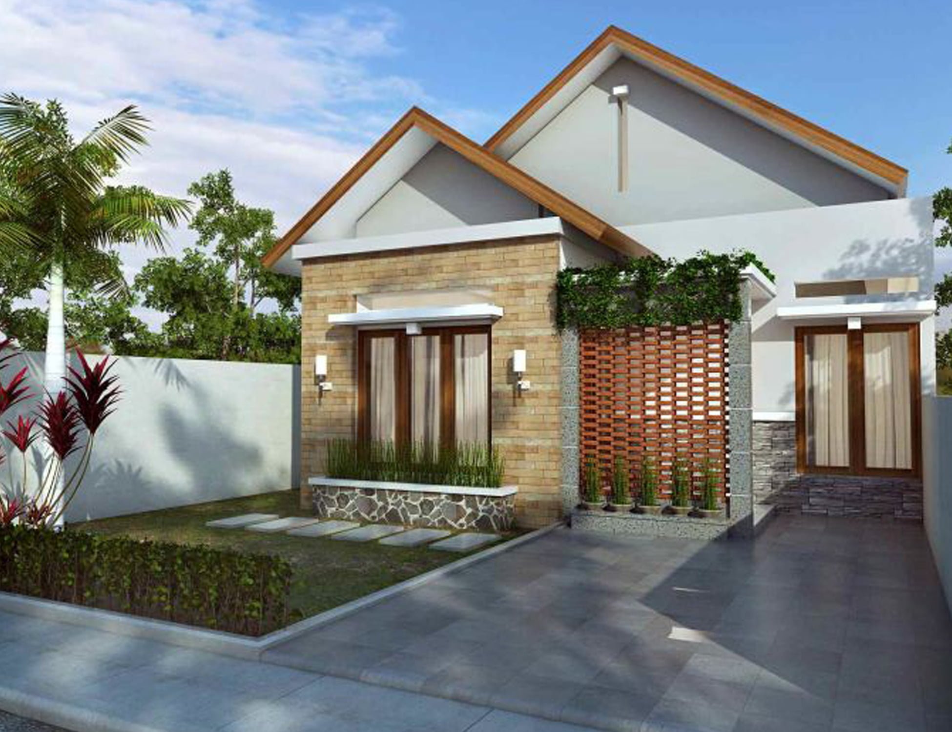 40 Gambar Desain Rumah Minimalis 2023 Lantai 1 Murah untuk Dibangun