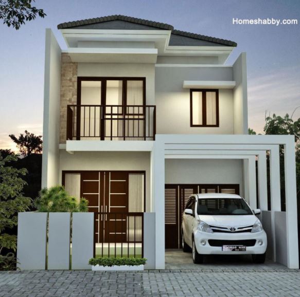 41 Gambar Desain Rumah Minimalis 2 Lantai 6x12 Dan Biayanya Lagi Viral