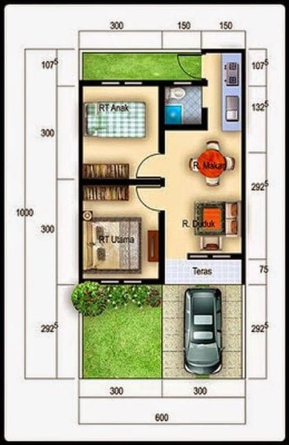 50 Kumpulan Desain Rumah Minimalis 2 Lantai Ukuran Tanah 6x10 Tren Terbaru