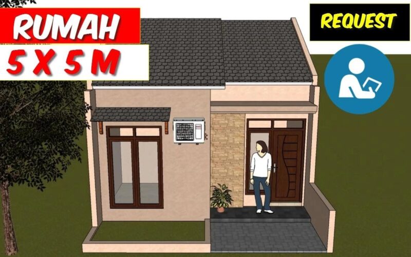 54 Ide Desain Rumah Minimalis 5x5 Tren Terbaru