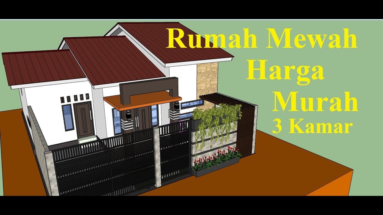 56 Kumpulan Desain Rumah Minimalis Sederhana 9x10 M 3 Kamar Terbaru Lagi Viral