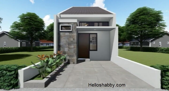 57 Inspirasi Desain Rumah Minimalis 2 Lantai 4x10 Paling Diminati