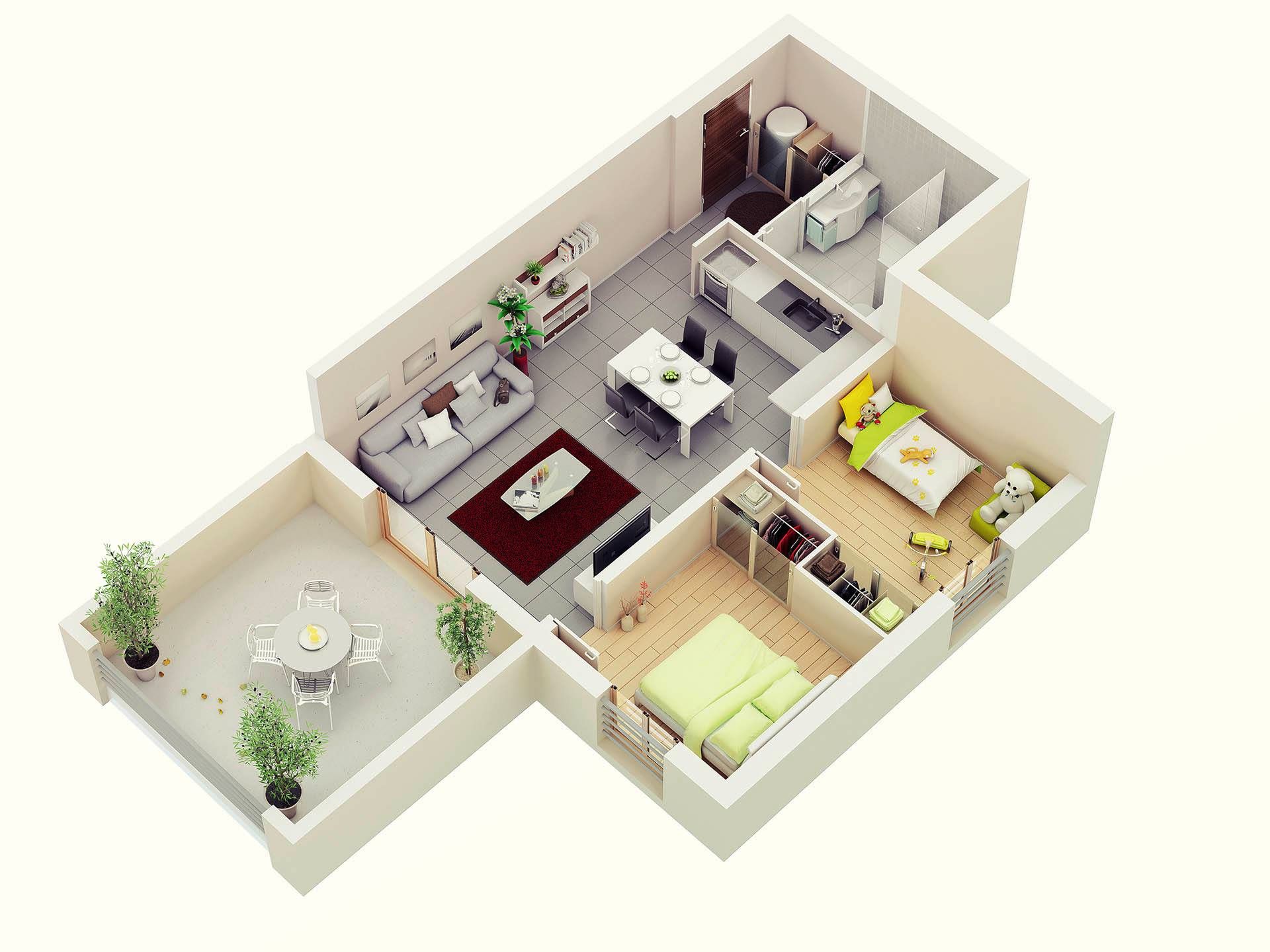 59 Gambar Desain Rumah Minimalis 3d Paling Diminati