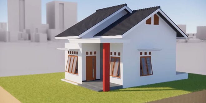 59 Ide Desain Rumah Minimalis 6x8 Paling Populer