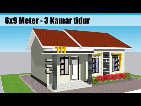 61 Contoh Desain Rumah Minimalis 9x6 Sedang Digemari