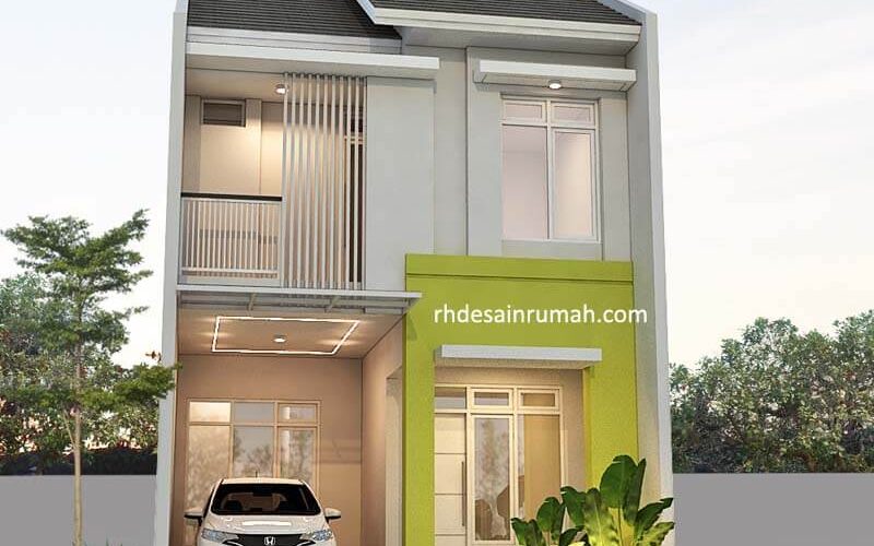 61 Inspirasi Desain Rumah Minimalis 2 Lantai 6x12 Modern Lagi Viral