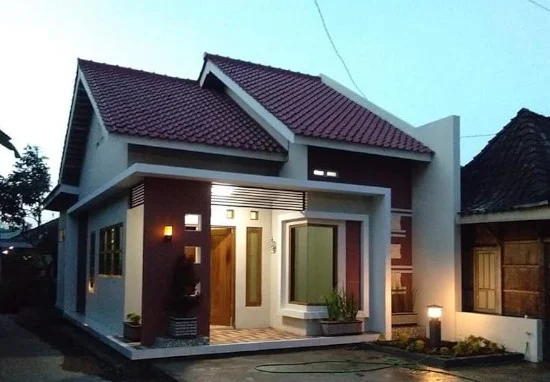 62 Contoh Desain Rumah Minimalis Atap Pelana Paling Populer