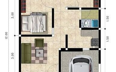 63 Foto Desain Rumah Minimalis 6x12 Sedang Digemari