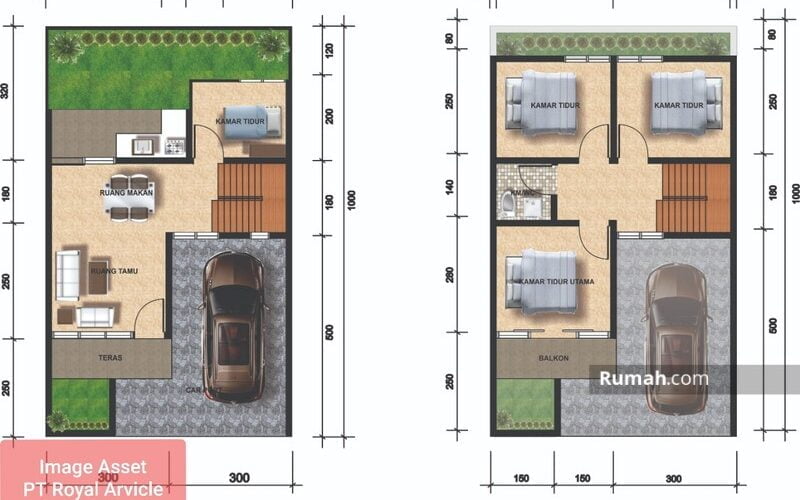 65 Contoh Desain Rumah Minimalis 2 Lantai Ukuran Tanah 6x10 Murah untuk Dibangun